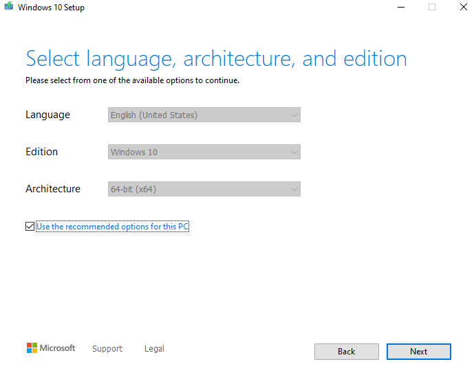  hardware support lcgs windows boot drive and installation